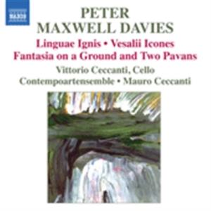 Maxwell Davies - Linguae Ignis in der Gruppe Externt_Lager / Naxoslager bei Bengans Skivbutik AB (674720)