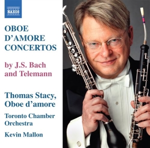 Bach / Telemann - Oboe Concertos in der Gruppe CD bei Bengans Skivbutik AB (674743)