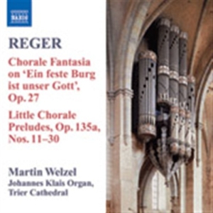 Reger - Organ Music Vol 8 in der Gruppe Externt_Lager / Naxoslager bei Bengans Skivbutik AB (674757)