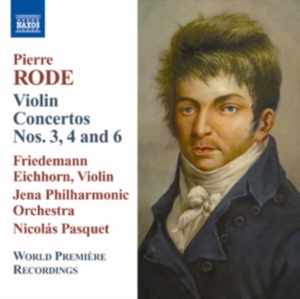 Rode - Violin Concertos No 3 / 4 / 6 in der Gruppe Externt_Lager / Naxoslager bei Bengans Skivbutik AB (675079)