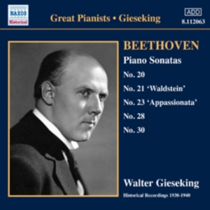 Beethoven - Piano Sonatas in der Gruppe CD bei Bengans Skivbutik AB (675097)