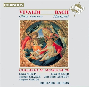 Vivaldi / Bach - Gloria /  Magnificat in der Gruppe Externt_Lager / Naxoslager bei Bengans Skivbutik AB (675144)
