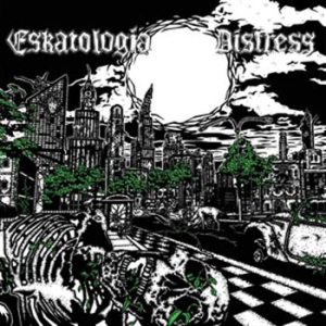 Eskatologia/Distress - Split in der Gruppe CD bei Bengans Skivbutik AB (675198)