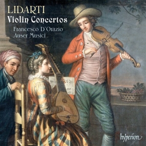 Lidarti - Violin Concertos in der Gruppe Externt_Lager / Naxoslager bei Bengans Skivbutik AB (675819)