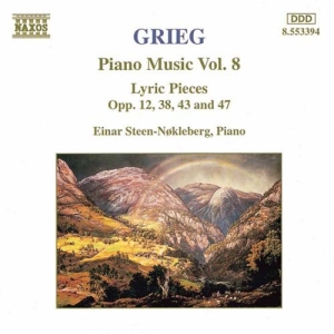 Grieg Edvard - Piano Music Vol 8 in der Gruppe Externt_Lager / Naxoslager bei Bengans Skivbutik AB (676448)