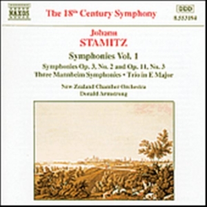 Stamitz Carl - Symphonies Vol 1 in der Gruppe Externt_Lager / Naxoslager bei Bengans Skivbutik AB (676449)