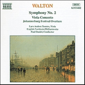 Walton William - Symphony 2 Viola Concerto in der Gruppe Externt_Lager / Naxoslager bei Bengans Skivbutik AB (676450)