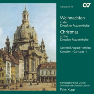 Homilius - Christmas In The Frauenkirche Dresd in der Gruppe CD / Klassiskt bei Bengans Skivbutik AB (677477)
