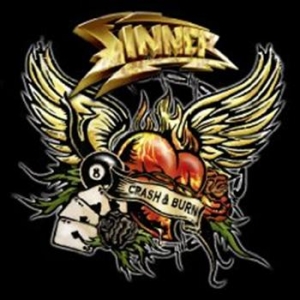 Sinner - Crash & Burn Ltd Edition in der Gruppe CD / Hårdrock bei Bengans Skivbutik AB (678435)