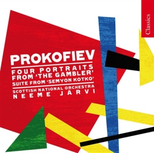 Prokofiev - Four Portraits From The Gambler in der Gruppe Externt_Lager / Naxoslager bei Bengans Skivbutik AB (679606)