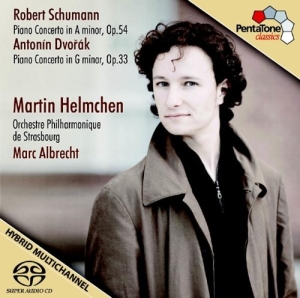 Schumann/Dvorak - Klavierkonzerte in der Gruppe MUSIK / SACD / Övrigt bei Bengans Skivbutik AB (679796)
