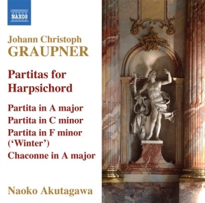 Graupner - Partitas For Harpsichord in der Gruppe Externt_Lager / Naxoslager bei Bengans Skivbutik AB (680253)