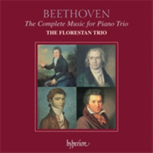 Beethoven - The Complete Music For Piano Trio in der Gruppe CD / Klassiskt bei Bengans Skivbutik AB (680336)