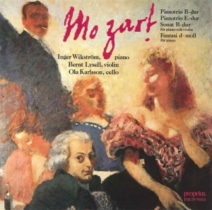 Mozart Wolfgang Amadeus - Pianotrios in der Gruppe CD bei Bengans Skivbutik AB (681439)