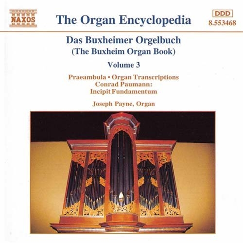 Various - The Buxheim Organ Book Vol 3 in der Gruppe CD / Bestseller bei Bengans Skivbutik AB (681471)