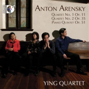 Arensky - String Quartets in der Gruppe Externt_Lager / Naxoslager bei Bengans Skivbutik AB (682198)