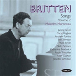 Britten - Songs Vol 2 in der Gruppe Externt_Lager / Naxoslager bei Bengans Skivbutik AB (682783)