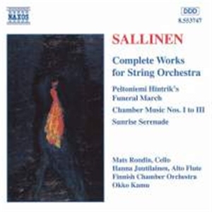 Sallinen Aulis - String Orchestra in der Gruppe CD / Klassiskt bei Bengans Skivbutik AB (683414)