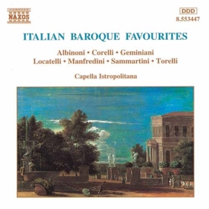 Various - Italian Baroque Favourites in der Gruppe Externt_Lager / Naxoslager bei Bengans Skivbutik AB (683415)