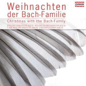 Various Composers - Christmas With The Bach Family in der Gruppe CD / Julmusik,Klassiskt bei Bengans Skivbutik AB (683572)