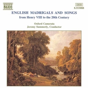 Various - English Madrigals & Songs in der Gruppe Externt_Lager / Naxoslager bei Bengans Skivbutik AB (683673)