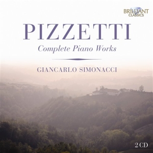 Pizzetti Ildebrando - Complete Piano Works in der Gruppe Externt_Lager / Naxoslager bei Bengans Skivbutik AB (684688)