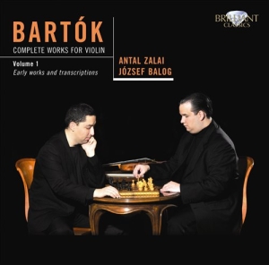 Bartok Bela - Complete Works For Violin, Volume 1 in der Gruppe CD bei Bengans Skivbutik AB (684696)