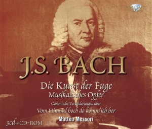 Bach J S - Die Kunst Der Fuge in der Gruppe Externt_Lager / Naxoslager bei Bengans Skivbutik AB (684713)