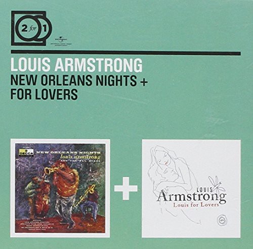 Louis Armstrong - 2For1 New Orleans Nights/For Lovers in der Gruppe CD / Jazz/Blues bei Bengans Skivbutik AB (684847)