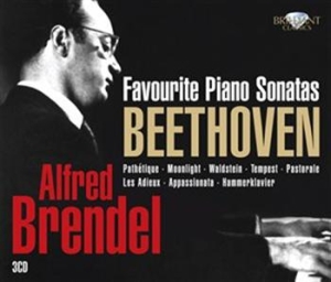 Beethoven Ludwig Van - Alfred Brendel Favourite Piano Sona in der Gruppe CD / Övrigt bei Bengans Skivbutik AB (684888)
