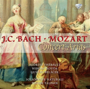 Bach J C / Mozart W A - Concert Arias in der Gruppe Externt_Lager / Naxoslager bei Bengans Skivbutik AB (684898)