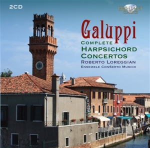 Galuppi Baldassare - Galuppi: Complete Harpsichord Conce in der Gruppe Externt_Lager / Naxoslager bei Bengans Skivbutik AB (684918)