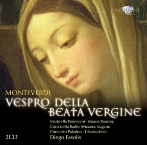 Monteverdi Claudio - Vespro Della Beata Vergine in der Gruppe Externt_Lager / Naxoslager bei Bengans Skivbutik AB (684920)