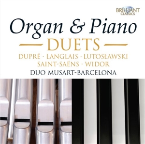 Various Composers - Organ & Piano Duets in der Gruppe CD bei Bengans Skivbutik AB (684925)