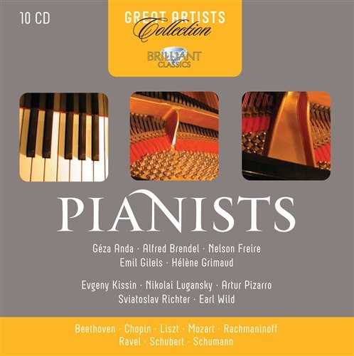 Various Composers - Pianists in der Gruppe Externt_Lager / Naxoslager bei Bengans Skivbutik AB (684940)