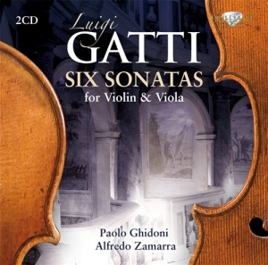 Gatti Luigi - Six Sonatas For Violin & Viola in der Gruppe Externt_Lager / Naxoslager bei Bengans Skivbutik AB (684988)