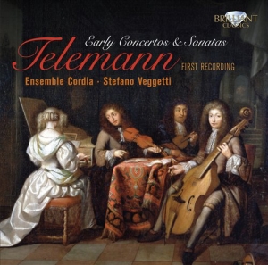 Telemann G P - Early Concertos & Sonatas in der Gruppe CD bei Bengans Skivbutik AB (684998)