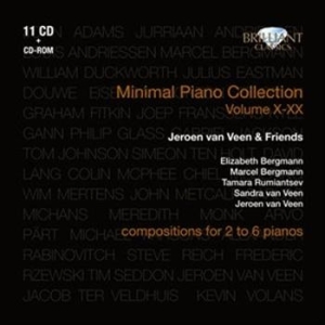 Various Artists - Minimal Piano Collection, Vol. X-Xx in der Gruppe CD bei Bengans Skivbutik AB (685491)