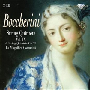 Boccherini Luigi - String Quintets Vol. Ix in der Gruppe CD / Övrigt bei Bengans Skivbutik AB (685892)