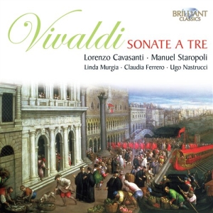 Vivaldi Antonio - Sonate A Tre in der Gruppe Externt_Lager / Naxoslager bei Bengans Skivbutik AB (685912)