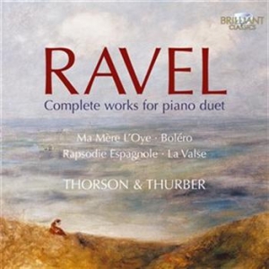 Maurice Ravel - Complete Works For Piano Duet in der Gruppe CD / Övrigt bei Bengans Skivbutik AB (685915)
