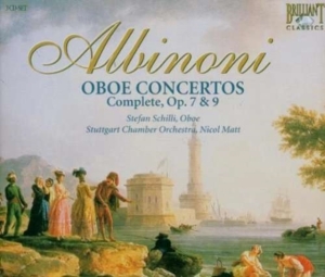 Albinoni Tomaso - Complete Oboe Concertos in der Gruppe Externt_Lager / Naxoslager bei Bengans Skivbutik AB (685952)