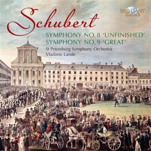 Schubert Franz - Symphonies 8 & 9 in der Gruppe CD bei Bengans Skivbutik AB (686007)