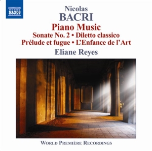 Bacri - Piano Music in der Gruppe Externt_Lager / Naxoslager bei Bengans Skivbutik AB (686151)