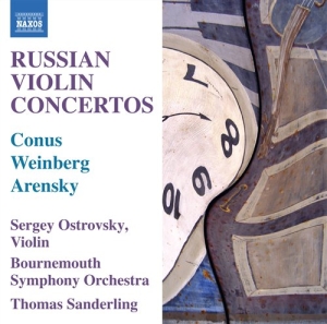 Conus / Arensky / Weinberg - Russian Violin Concertos in der Gruppe Externt_Lager / Naxoslager bei Bengans Skivbutik AB (686153)