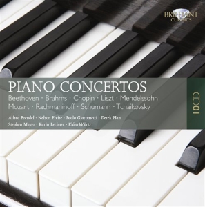 Various Composers - Piano Concertos in der Gruppe CD bei Bengans Skivbutik AB (686177)