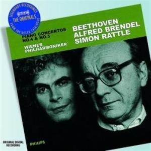Beethoven - Pianokonsert 4 & 5 in der Gruppe CD / Klassiskt bei Bengans Skivbutik AB (686241)