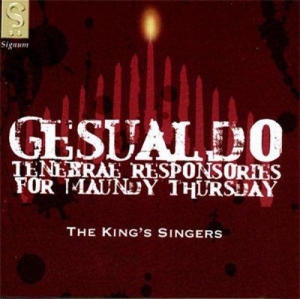 Gesualdo Carlo - Tenebrae Responsaries in der Gruppe CD bei Bengans Skivbutik AB (686308)