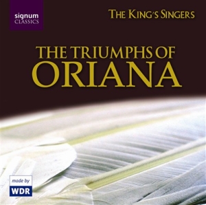 The Kings Singers - The Triumphs Of Oriana in der Gruppe Externt_Lager / Naxoslager bei Bengans Skivbutik AB (686310)