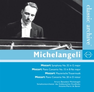 Mozart - Michelangeli Plays in der Gruppe CD bei Bengans Skivbutik AB (686326)
